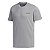 Camiseta Adidas D2m Cinza Masculino - Imagem 1