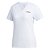 Camiseta Adidas D2m Solid Branca Feminino - Imagem 1