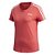 Camiseta Adidas 3s Slim Rosa Feminino - Imagem 1