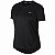 Camiseta Nike Miller Top Ss Preto Feminino - Imagem 1