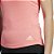 Camiseta Adidas Perf Tee Coral Feminino - Imagem 3