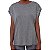 Camiseta Colcci Comfort Cinza Mescla Feminino - Imagem 1