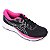 Tenis Asics Gel Excite 7 Preto/Rosa Feminino - Imagem 1