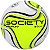 Bola Society Penalty Se7e 8 X Branco/Amarelo - Imagem 2