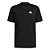 Camiseta Adidas D2m Plain Preto Masculino - Imagem 1