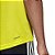 Camiseta Adidas Essentials Perf Logo Amarelo Masculino - Imagem 3