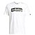 Camiseta Adidas Linear Branco Masculino - Imagem 1