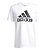 Camiseta Adidas Logo Branco Masculino - Imagem 1