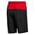 Shorts Adidas Color Block Preto/Vermelho Masculino - Imagem 2