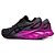 Tenis Asics Dynablast Preto/Roxo Feminino - Imagem 2