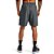 Shorts Under Armour Woven Graphic Emboss Cinza Masculino - Imagem 3