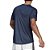 Camiseta Adidas Essentials 3s Perf Azul Marinho Masculino - Imagem 2