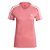 Camiseta Adidas 3s Rosa Feminino - Imagem 1