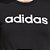 Camiseta Adidas Logo Linear Preto Feminino - Imagem 3