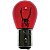 Lampada 2 Polos Vermelho Pino Reto 5/21w 12v AVX - Imagem 1