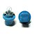 Soquete Azul com Lampada  1,2w 12v Osram - Imagem 1