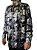 Camisa Flores Metalizadas - Imagem 1