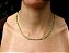 COLAR DELICADO COM PERIDOTO FACETADO - Imagem 3