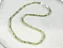 COLAR DELICADO COM PERIDOTO FACETADO - Imagem 2