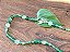 COLAR FOLHA COM QUARTZO VERDE - Imagem 3