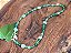 COLAR FOLHA COM QUARTZO VERDE - Imagem 7