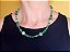 COLAR FOLHA COM QUARTZO VERDE - Imagem 4