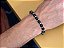 PULSEIRA UNISSEX ÁGATA FOSCA E HEMATITA - Imagem 2