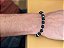PULSEIRA UNISSEX ÁGATA FOSCA E HEMATITA - Imagem 4