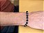 PULSEIRA UNISSEX ÁGATA FOSCA E HEMATITA - Imagem 6