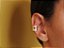 EAR CUFF CORAÇÃO HEMATITA - Imagem 3