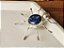 BROCHE ARANHA SODALITA LÁPIS LAZÚLI - Imagem 5