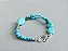 PULSEIRA EXÓTICA HOWLITA TURQUESA I - Imagem 6