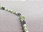 COLAR DELICADO PERIDOTO E SAFIRA - Imagem 5