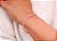 PULSEIRA QUARTZO ROSA E ÁGATA PEAU D'ANGE CORAÇÃO - Imagem 3
