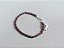 PULSEIRA HEMATITA E GRANADA COM DOG - Imagem 2
