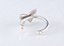 EAR CUFF BORBOLETA PRATA - Imagem 5