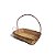 Cesta de vime retangular - Imagem 2