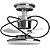Ventilador de Teto Treviso Cromado Elegance LED Contr Remoto - Imagem 2