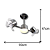 Ventilador de Teto Treviso Infinit LED Cromado Bivolt - Imagem 7