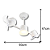 Ventilador de Teto Treviso Infinit LED Branco Bivolt - Imagem 7