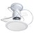 Ventilador de Teto Treviso Branco Confort LED 3000K Bivolt - Imagem 1