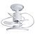 Ventilador de Teto Treviso Branco Confort LED 3000K Bivolt - Imagem 2