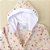 Fleece Infantil Bebê Macacão com Capuz - Panda Rosa - Imagem 5