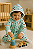Macacão Fleece Infantil 1,2,3 anos Quentinho com Capuz - Panda - Imagem 1