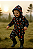 Fleece Infantil Macacão 1,2,3 anos Menino - com Capuz - Espacial Preto - Imagem 2