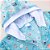 Macacão Primeiros Passos Fleece com Capuz - Bolinhas Azul - Imagem 3