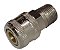 ENGATE RAPIDO C/ROLETE ROSCA MACHO 1/2 LUB2000B LUBEFER - Imagem 1