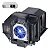Lâmpada Projetor Elplp97 Para Epson W49 E20 U50 X05 X41 X39 - Imagem 1