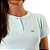 Camiseta Feminina Oitavo Ato Henley Azul Piscina - Imagem 3