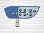 Teclado de membrana para Cama Hill-Rom - IP0516 - Imagem 1
